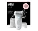 Braun Epilator | SE7-041 Silk épil 7 | Number of power levels 2 | Wet & Dry | White/Silver