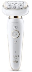 Braun Epilator | Silk-epil 9 Flex SES9001 | Operating time (max) 50 min | Number of power levels 2 | Wet & Dry | White