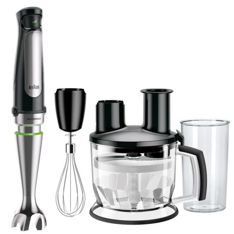 Braun | Hand Blender | MQ7075 | Hand Blender | 1000 W | Number of speeds 1 | Turbo mode | Chopper | Black