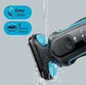 Braun | Shaver | 51-M1000S | Operating time (max) 50 min | Wet & Dry | Lithium Ion | Black/Blue