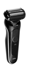 Braun Shaver 51-W1600s	 Operating time (max) 50 min Wet & Dry Black/White