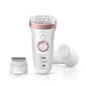 Braun | Silk·épil 9 Epilator | SES 9880 | Operating time (max) 50 min | Number of power levels 2 | Wet & Dry | White/Rose Gold