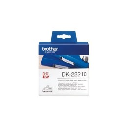 Brother | DK-22210 | Labels | Thermal | Black on white | Roll (2.9 cm x 30.5 m)