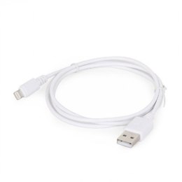 Cablexpert | Kabel Lightning | Męski | 4-pinowy USB Typ A | Apple Lightning | Biały | 1 m