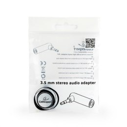 Cablexpert | Right angle adapter | Mini-phone stereo 3.5 mm | Male | Female | Mini-phone stereo 3.5 mm