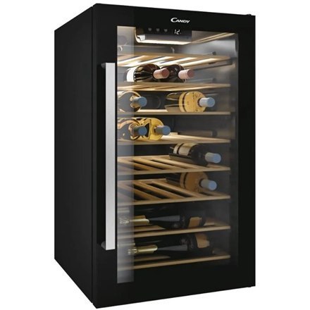 Candy | Wine Cooler | CWC 154 EEL/N | Energy efficiency class G | Free standing | Bottles capacity 41 | Cooling type | Black