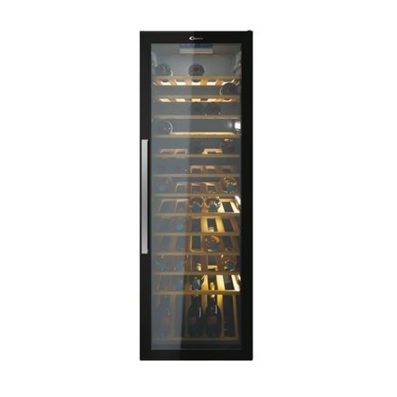 Candy | Wine Cooler | CWC 200 EELW/N | Energy efficiency class G | Free standing | Bottles capacity 81 | Cooling type | Black