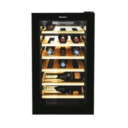 Candy | Wine Cooler | CWCEL 210/N | Energy efficiency class G | Free standing | Bottles capacity 21 | Cooling type | Black