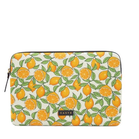 Casyx | Casyx dla MacBook | SLVS-000010 | Pasuje do rozmiaru 13"/14"| Etui | Retro Oranges | Wodoodporne