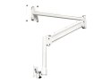 EDBAK Wall mount | MSA02w-B Double Swing Arm | Tilt | 10-29 " | Maximum weight (capacity) 10 kg | White