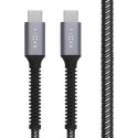 Fixed | Armor Cable USB-C/USB-C, 1.2 m, 240W | FIXDA-CC12-GR