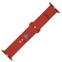 Fixed | Sporty Strap Set for Apple Watch Ultra 49mm | 180-250 mm | Red | Silicone