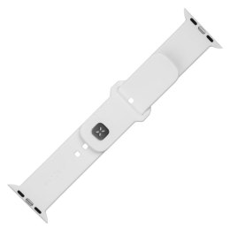 Fixed | Sporty Strap Set for Apple Watch Ultra 49mm | 180-250 mm | White | Silicone