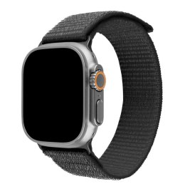 Fixed | Sporty Strap for Apple Watch Ultra 49mm | 160-210 mm | Dark gray | Nylon