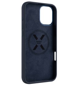 Fixed MagFlow | Back cover | Apple | iPhone 16 Plus | Liquid silicon | Blue