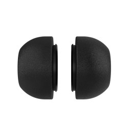 Fixed Plugs Pro, 2 sets, size S | Plugs | Apple | Airpods Pro/Pro 2 | Foam | Black