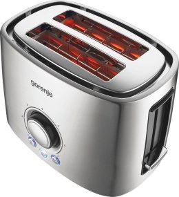 Gorenje | Toaster | T1000E | Power 1000 W | Number of slots 2 | Housing material Metal | Stainless Steel