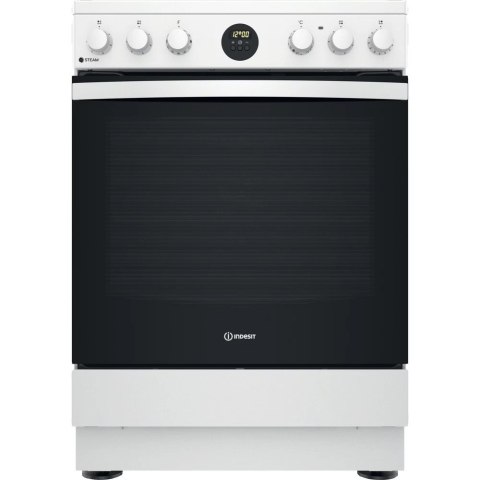 INDESIT | Cooker | IS67V8CHW/E | Hob type Vitroceramic | Oven type Electric | White | Width 60 cm | Grilling | Depth 60 cm | 69