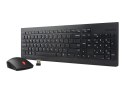 Lenovo | Essential | Essential Wireless Keyboard and Mouse Combo - US English with Euro symbol | Keyboard and Mouse Set | Wirele