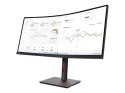 Lenovo | ThinkVision | T34w-30 | 34 " | VA | 21:9 | 60 Hz | 4 ms | Nie | 3440 x 1440 | 350 cd/m² | Porty HDMI w ilości 1 | Czarn