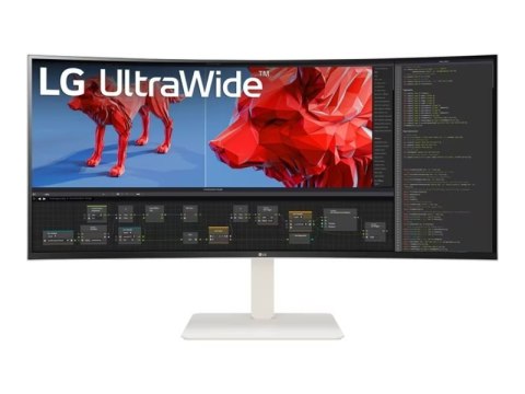 LG | 38WR85QC-W | 38 " | IPS | 21:9 | 144 Hz | 1 ms | 3840 x 1600 pikseli | 450 cd/m² | 2 porty HDMI