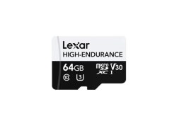 Lexar | Karta pamięci flash | High-Endurance | 64 GB | microSDHC | Klasa pamięci flash UHS-I