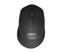 Logitech | Mouse | M330 Silent Plus | Wireless | Black