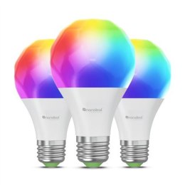 Nanoleaf Essentials Smart Żarówka A60 E27 Matter 9W 806Lm RGBCW 2700-6500K, 3 szt. op. Nanoleaf | Nanoleaf Essentials Smart Żaró