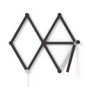 Nanoleaf Lines Skin Black Matte 9pcs Nanoleaf | Lines Skin Black Matte 9pcs | W