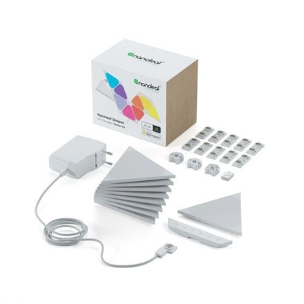 Nanoleaf Shapes Triangles Mini Starter Kit (9 panels) Nanoleaf | Shapes Triangles Mini Starter Kit (9 panels) | W