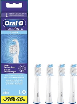 Oral-B Pulsonic Clean Replaceable Toothbrush Heads | SR32-4 | Heads | For adults | Number of brush heads included 4 | White