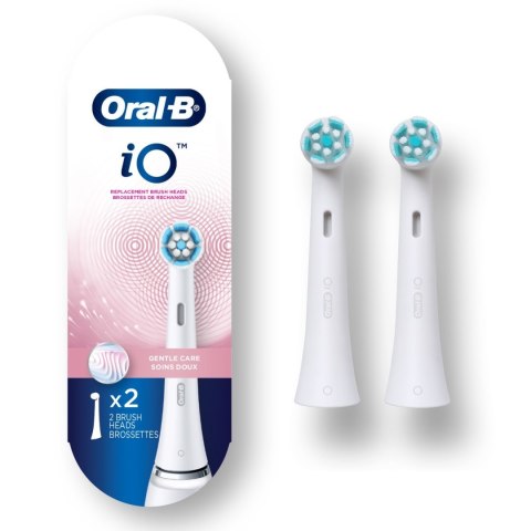 Oral-B | Wymienne główki szczoteczki do zębów | iO Refill Gentle Care | Główki | Dla dorosłych | Liczba główek szczoteczki w zes