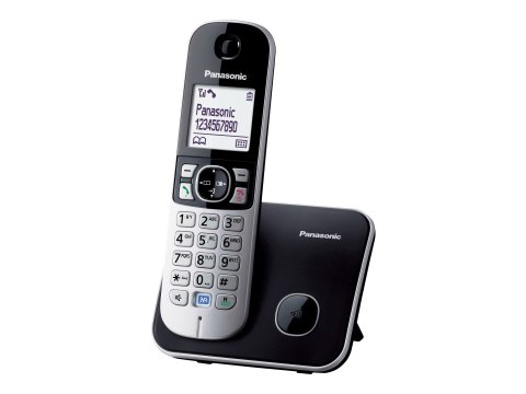 Panasonic Cordless phone | KX-TG6811PDB | Built-in display | Black