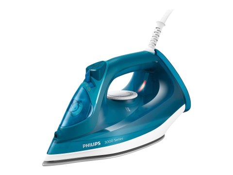 Philips DST3040/70, seria 3000 | Żelazko parowe | 2600 W | Pojemność zbiornika na wodę 300 ml | Ciągły strumień pary 40 g/min |