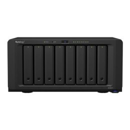 Synology | Tower NAS | DS1821+ | Do 8 HDD/SSD Hot-Swap | AMD Ryzen | Ryzen V1500B Quad Core | Częstotliwość procesora 2,2 GHz |