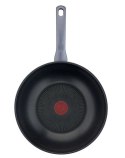 Tefal G7309955 Daily Cook Wok pan with lid, 28 cm, Grey