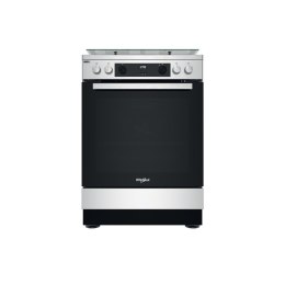 Whirlpool Cooker | WS68G8CHX/E/1 | Hob type Gas | Oven type Electric | Stainless Steel | Width 60 cm | Digital | Depth 60 cm |