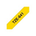 Brother | 641 | Laminated tape | Thermal | Black on yellow | Roll (1.8 cm x 8 m)