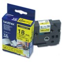 Brother | 641 | Laminated tape | Thermal | Black on yellow | Roll (1.8 cm x 8 m)