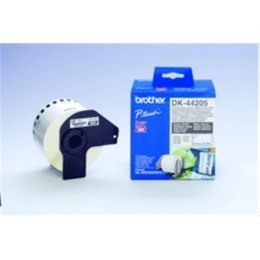 Brother | DK44205 | Labels | Thermal | White | Roll (6.2 cm x 30.5 m)