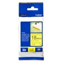 Brother | S641 | Laminated tape | Thermal | Black on yellow | Roll (1.8 cm x 8 m)