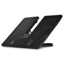 Deepcool | U-Pal | Notebook stand- cooler up to 19" | Black