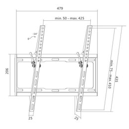 Logilink BP0012 TV Wall mount, 32-55