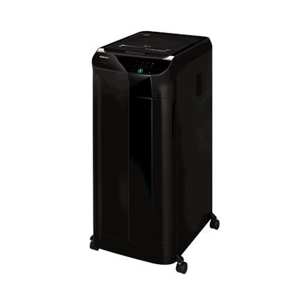 Fellowes AutoMax | 550C | Cross-cut | Shredder | P-4 | O-3 | T-4 | CDs | Credit cards | Staples | Paper clips | Paper | DVDs | 8