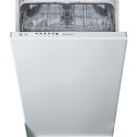 INDESIT Zmywarka DSIE 2B19 do zabudowy, Szerokość 44,8 cm, Liczba miejsc do mycia 10, Liczba programów 5, Klasa efektywności ene