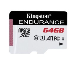 Kingston | Endurance | UHS-I U1 | 64 GB | micro SDXC | Pamięć flash klasy 10