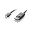 Lenovo | Kabel DisplayPort | Męski | 20-pinowy DisplayPort | Męski | Mini DisplayPort | 2 m