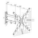 Logilink BP0016 TV Wall mount, 23"-55", tilt +15°-15°,swievel +-90°, 395mm Logilink