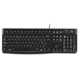 Logitech | K120 | Standardowa | Przewodowa | PL/LT | 1,5 m | Czarna | Port USB | Litewska | 55 g