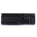 Logitech | K120 | Standardowa | Przewodowa | PL/LT | 1,5 m | Czarna | Port USB | Litewska | 55 g